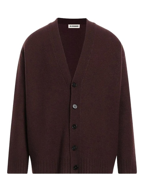 Jil Sander button-front cardigan - Brown - zdjęcie produktu nr 1