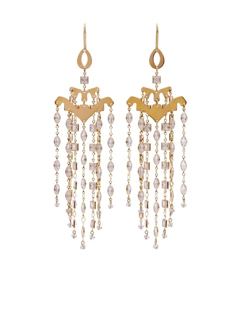 ISABEL MARANT Meline fringe earrings - Gold - zdjęcie produktu nr 1