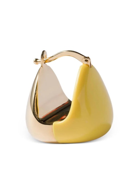 Miu Miu two-tone hoop earrings - Gold - zdjęcie produktu nr 2