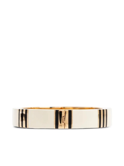 Tory Burch T STRIPE BANGLE bracelet - White - zdjęcie produktu nr 1
