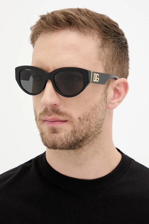 Dolce & Gabbana okulary przeciwsłoneczne damskie kolor czarny 0DG4514 - zdjęcie produktu nr 1