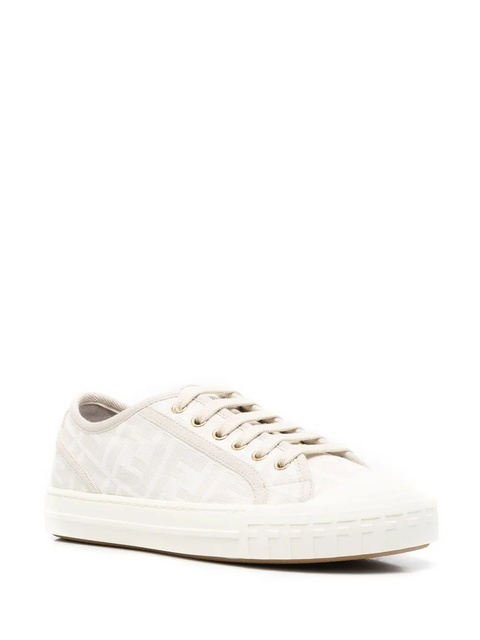 FENDI Domino FF-motif sneakers - Neutrals - zdjęcie produktu nr 2