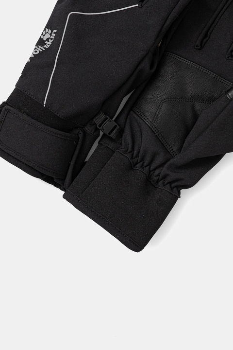 Jack Wolfskin rękawiczki REFL kolor czarny A65231 - zdjęcie produktu nr 2
