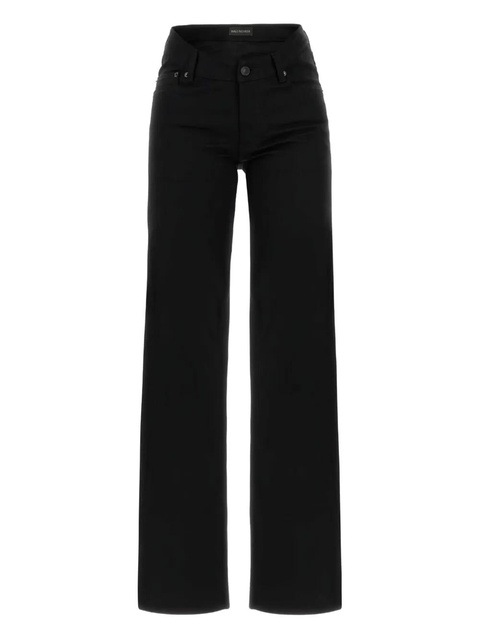 Balenciaga curved waist jeans - Black - zdjęcie produktu nr 1