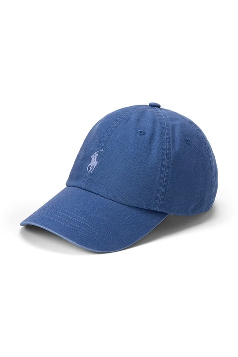 Polo Ralph Lauren czapka z daszkiem bawełniana kolor brązowy gładka 710667709 - zdjęcie produktu nr 1