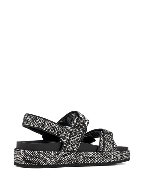 Tory Burch embellished platform sandals - Black - zdjęcie produktu nr 2