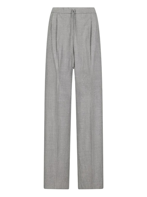 Max Mara pleated drawstring trousers - Grey - zdjęcie produktu nr 2