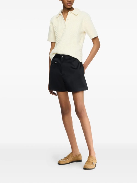 JW Anderson zip-pocket tailored shorts - Black - zdjęcie produktu nr 1