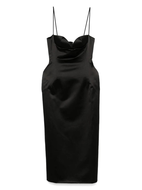 Magda Butrym silk dress - Black - zdjęcie produktu nr 1