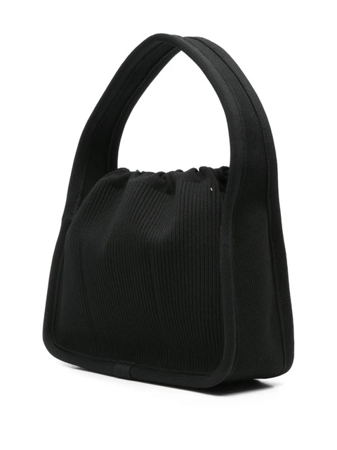 Alexander Wang small Ryan ribbed tote bag - Black - zdjęcie produktu nr 2