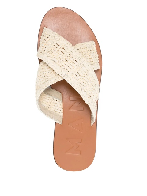 Manebi raffia flats - Neutrals - zdjęcie produktu nr 2