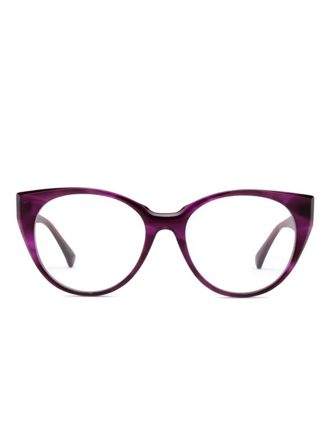 Max Mara Eyewear cat-eye glasses - Purple - zdjęcie produktu nr 1