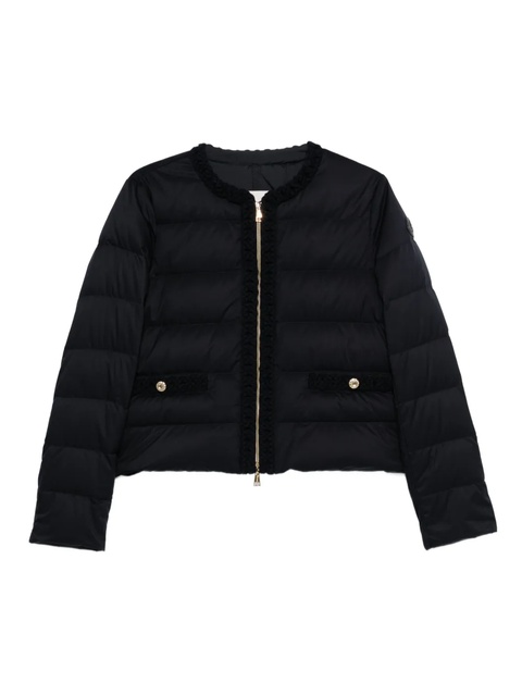 Moncler quilted-trimmed down jacket - Blue - zdjęcie produktu nr 2