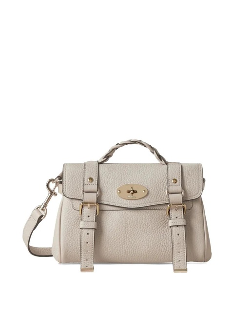Mulberry mini Alexa braided-handle buckle bag - Neutrals - zdjęcie produktu nr 2