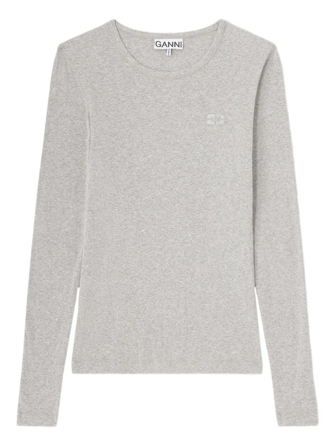 GANNI long-sleeve top - Grey - zdjęcie produktu nr 1