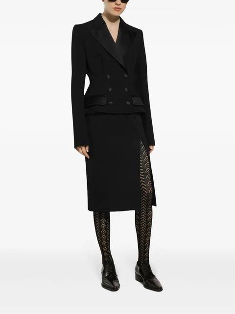 Dolce & Gabbana woolen skirt - Black - zdjęcie produktu nr 2