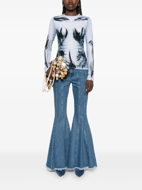 Jean Paul Gaultier The Flower Body Morphing Marinière T-shirt - White - zdjęcie produktu nr 2