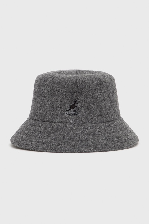 Kangol Kapelusz wełniany kolor szary K3191ST.FL034-FL034 - zdjęcie produktu nr 2