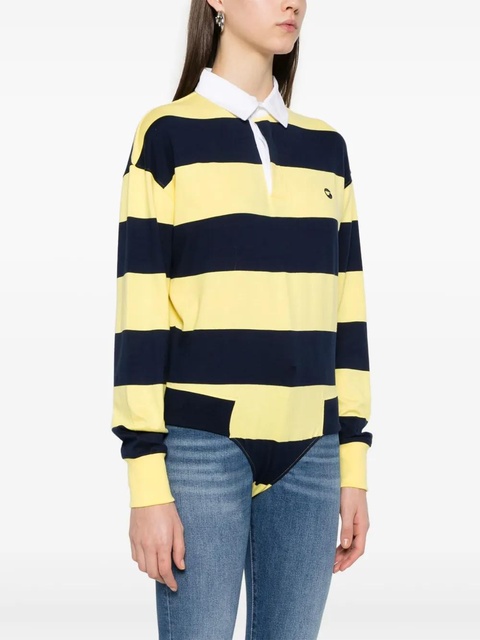 Coperni striped polo bodysuit - Yellow - zdjęcie produktu nr 2