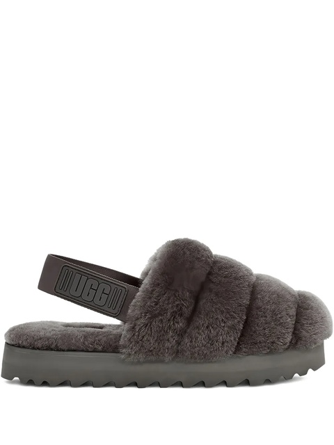UGG Super Fluff "Grey" slippers - zdjęcie produktu nr 1