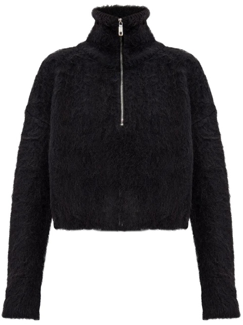 Sportmax half-zip sweater - Black - zdjęcie produktu nr 1