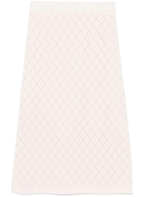 ZIMMERMANN Illustration midi skirt - Pink - zdjęcie produktu nr 1