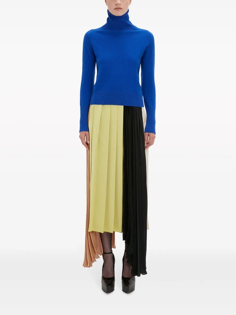 Victoria Beckham full-neck wool jumper - Blue - zdjęcie produktu nr 2