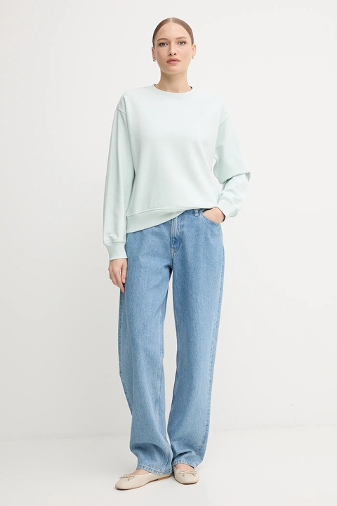 Calvin Klein Jeans bluza damska kolor zielony LV047B236G - zdjęcie produktu nr 2