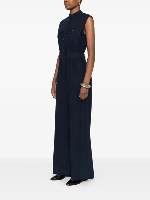Weekend Max Mara pocket-belted jumpsuit - Blue - zdjęcie produktu nr 1