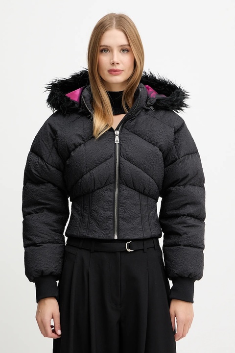 Versace Jeans Couture kurtka kolor czarny zimowa 79HAUD03 CQ15D - zdjęcie produktu nr 1