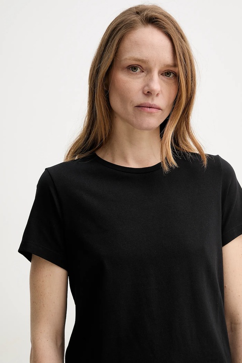 Marc O'Polo t-shirt damski kolor czarny 503200151095 - zdjęcie produktu nr 2