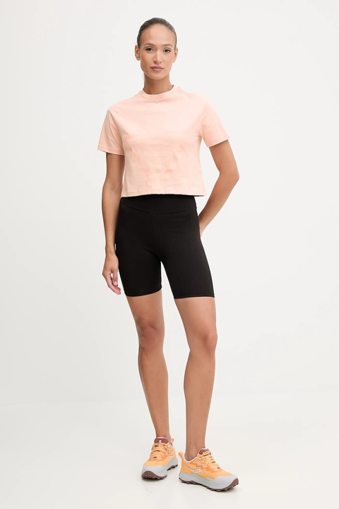 Guess t-shirt bawełniany ADELE damski kolor turkusowy V2YI06 K8HM0 - zdjęcie produktu nr 2
