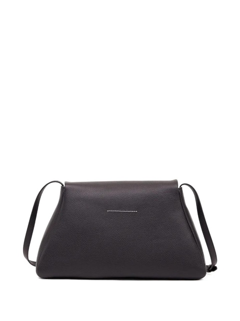 MM6 Maison Margiela leather shoulder bag - Black - zdjęcie produktu nr 1