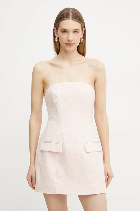 Bardot sukienka kolor różowy mini prosta 59806DB1 - zdjęcie produktu nr 1