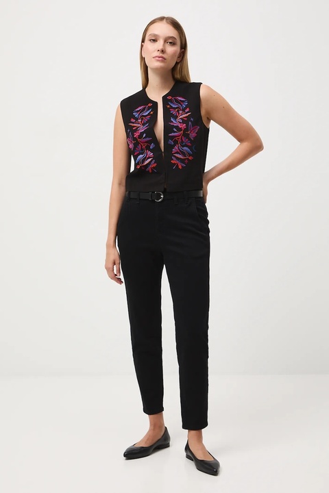 Medicine jeansy damskie kolor czarny - zdjęcie produktu nr 2