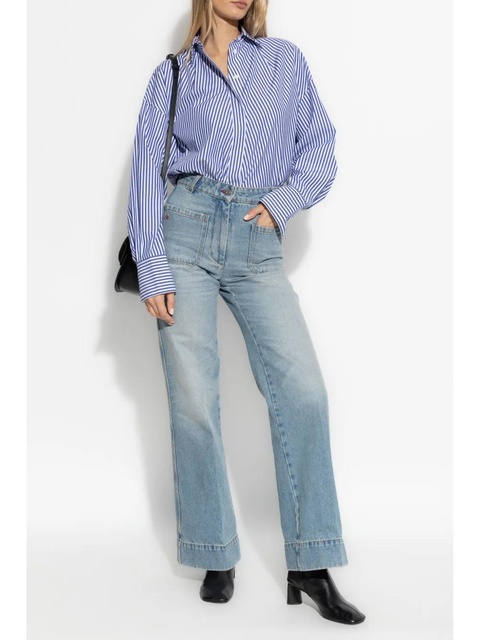 Victoria Beckham Alina jeans - Blue - zdjęcie produktu nr 2