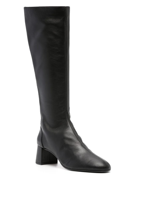Aquazzura Saint Honore 50 leather knee-high boots - Black - zdjęcie produktu nr 2
