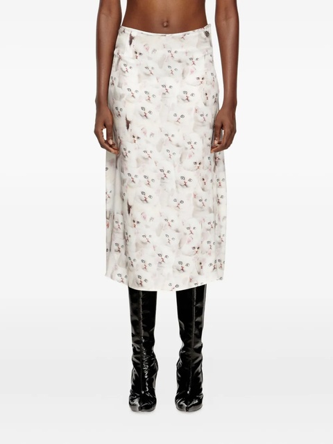 Diesel O-Rchid-R1 skirt - White - zdjęcie produktu nr 1