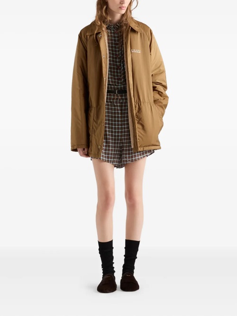 Prada raglan-sleeve jacket - Brown - zdjęcie produktu nr 1