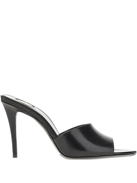 Saint Laurent Romy heeled sandals - Black - zdjęcie produktu nr 1
