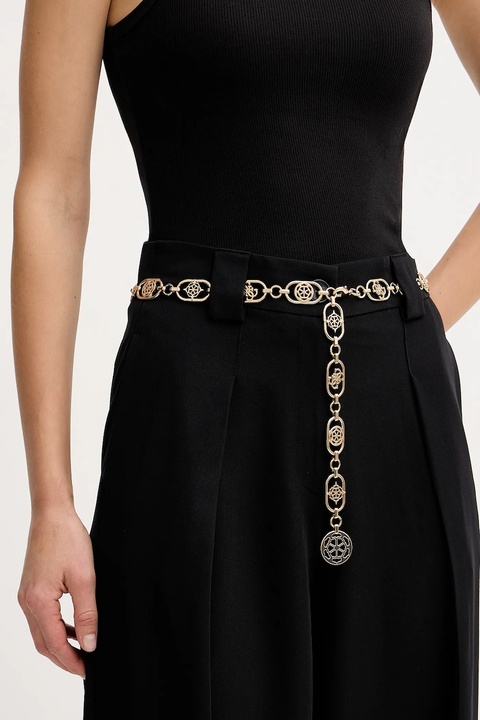 Guess pasek damski kolor złoty BW9294 P5420 - zdjęcie produktu nr 1