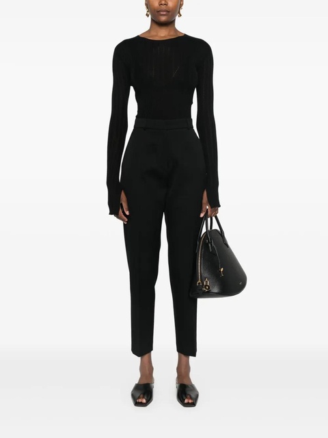 Lanvin tapered trousers - Black - zdjęcie produktu nr 2