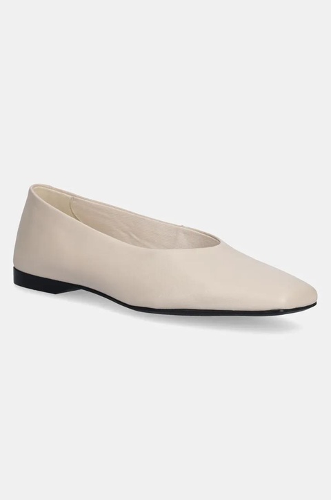 Vagabond Shoemakers baleriny skórzane DELIA kolor beżowy 5907-101-02 - zdjęcie produktu nr 1