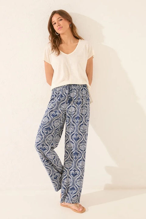 women'secret spodnie piżamowe damska kolor granatowy 3702236 - zdjęcie produktu nr 1