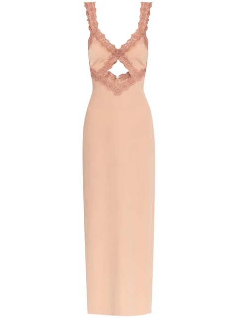 Blumarine lace-trim dress - Pink - zdjęcie produktu nr 1