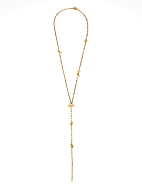 Jil Sander knotted-chain necklace - Gold - zdjęcie produktu nr 1