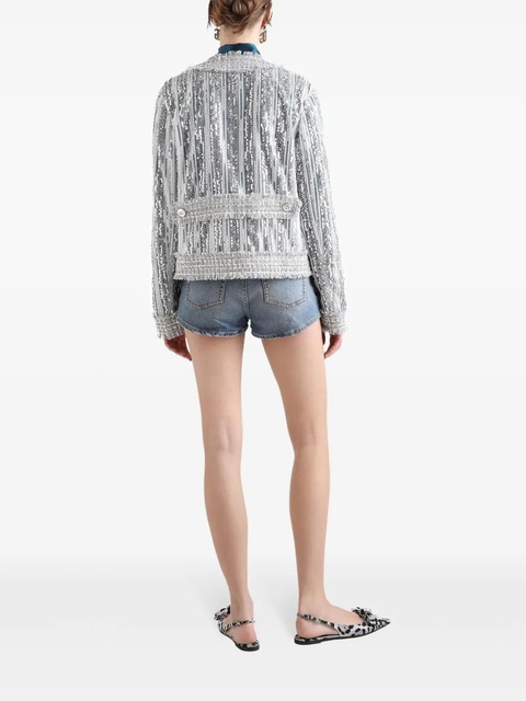 Dolce & Gabbana sequinned jacket - Silver - zdjęcie produktu nr 1