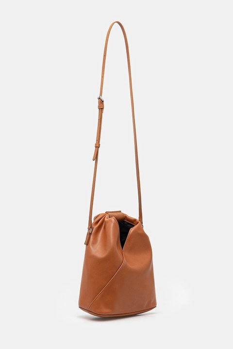MM6 Maison Margiela torebka kolor brązowy SB6WD0026.P4313.T2222 - zdjęcie produktu nr 2