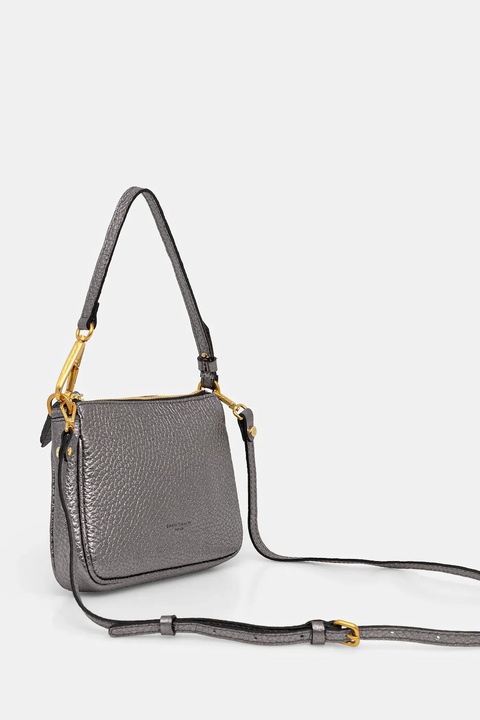 Gianni Chiarini torebka skórzana BROOKE kolor srebrny BS 8750 TKL - zdjęcie produktu nr 2