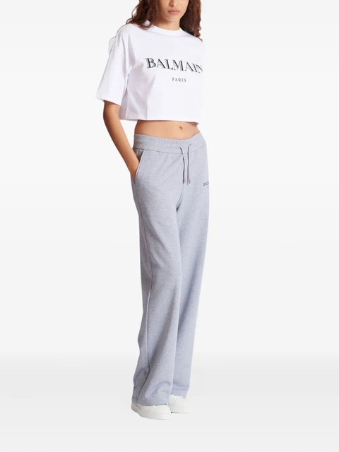 Balmain logo-print T-shirt - White - zdjęcie produktu nr 1